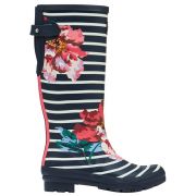 Joules Printed Tall Wellies With Adjustable Back Gusset