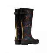 Printed Wellies With Adjustable Back Gusset