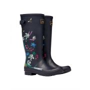 Printed Wellies With Adjustable Back Gusset