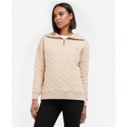 Fontaine Quilted Half Zip Sweatshirt
