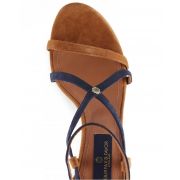 Heeled Brancaster Suede Sandal