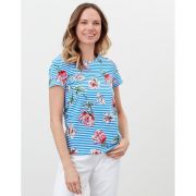Carley Print Classic Crew T-Shirt