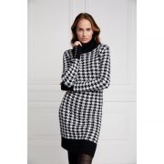 Heritage Jumper Dress - Houndstooth