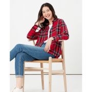 Lorena Longline Brushed Woven Shirt