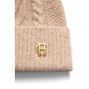 Sloane Cable Bobble Hat