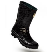 Short Zip Chelsea Wellington Boots