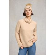 Sloane Cable Bobble Hat