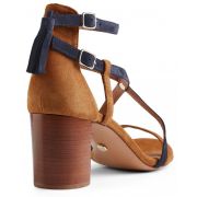 Heeled Brancaster Suede Sandal