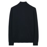 Super Fine Lambswool Zip Sweater