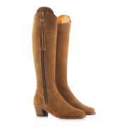 Women's Regina Heeled Suede Boot