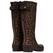 Joules Printed Tall Wellies With Adjustable Back Gusset