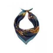 Bloomfield Square Silk Printed Scarf