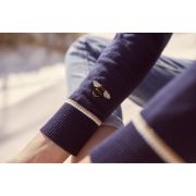 Miranda Intarsia Crew Neck Jumper
