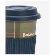 Reusable Tartan Travel Mug