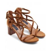 Heeled Brancaster Suede Sandal