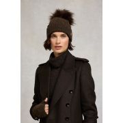 Sloane Cable Bobble Hat