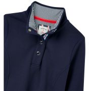 Beachy Funnel Neck Sweatshirt