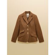 Canterly Brown Herringbone Tweed Hacking Jacket