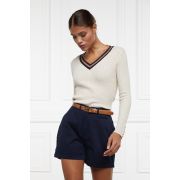 Zoe Quarter Zip Knit