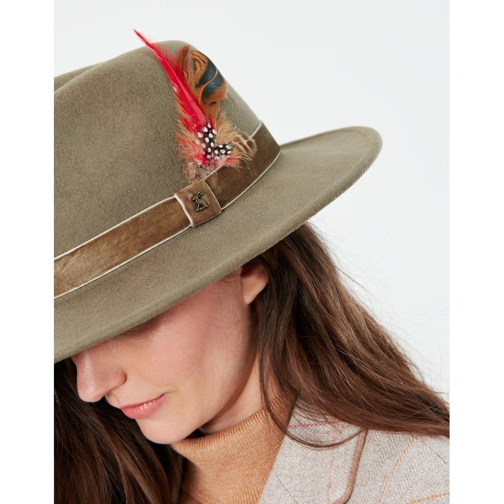 Joules Fedora With Safari Crown 216298