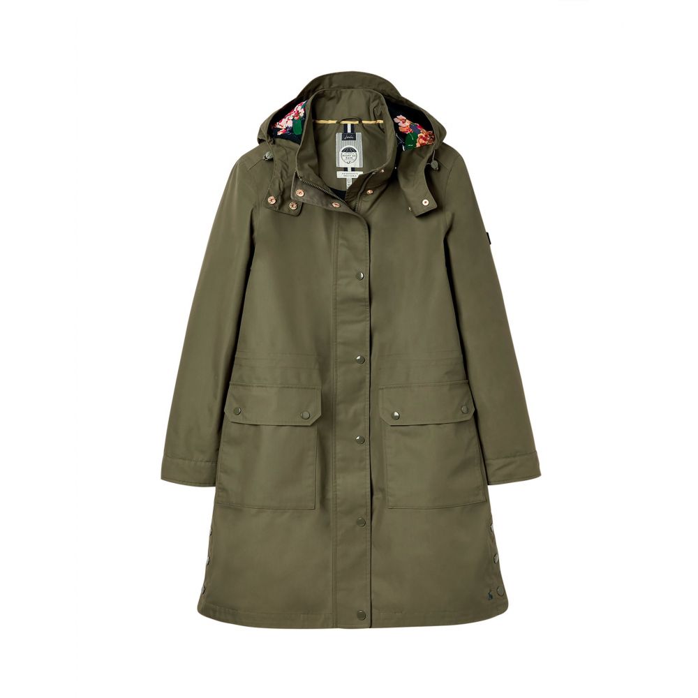 Joules Loxley Longline Waterproof Coat 217479