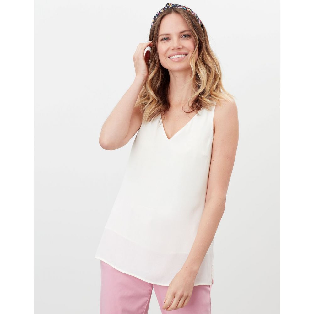 Kyra Solid V Neck Cami