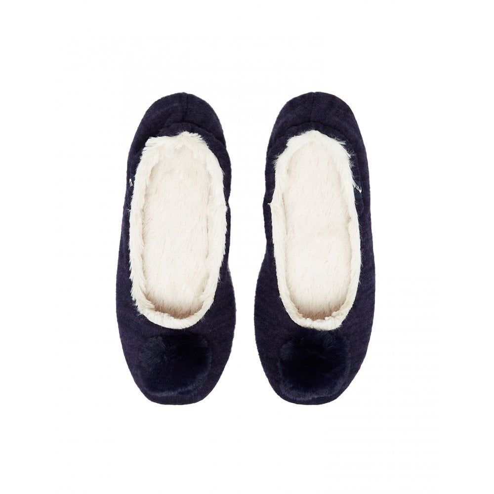 Pombury Ballet Slipper With Pom