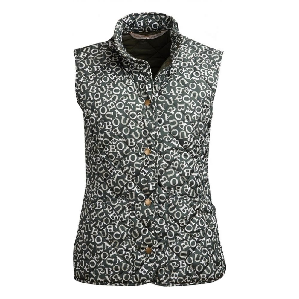 Barbour X Emma Bridgewater Blakewood Gilet Country Edit