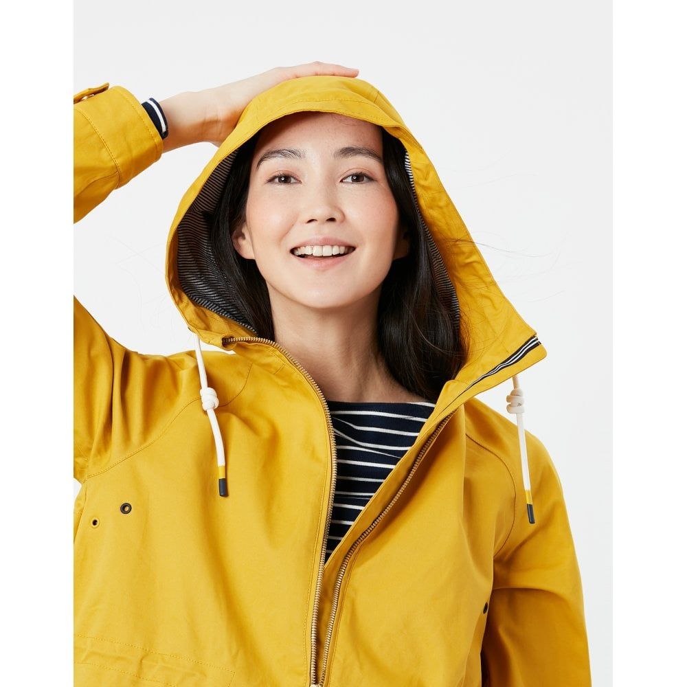 Joules Shoreside Coastal Waterproof A Line Coat 215005
