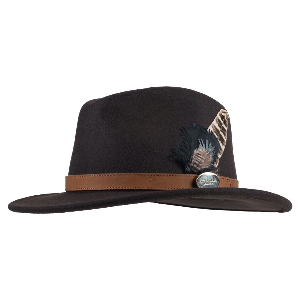The Suffolk Black Hen Fedora
