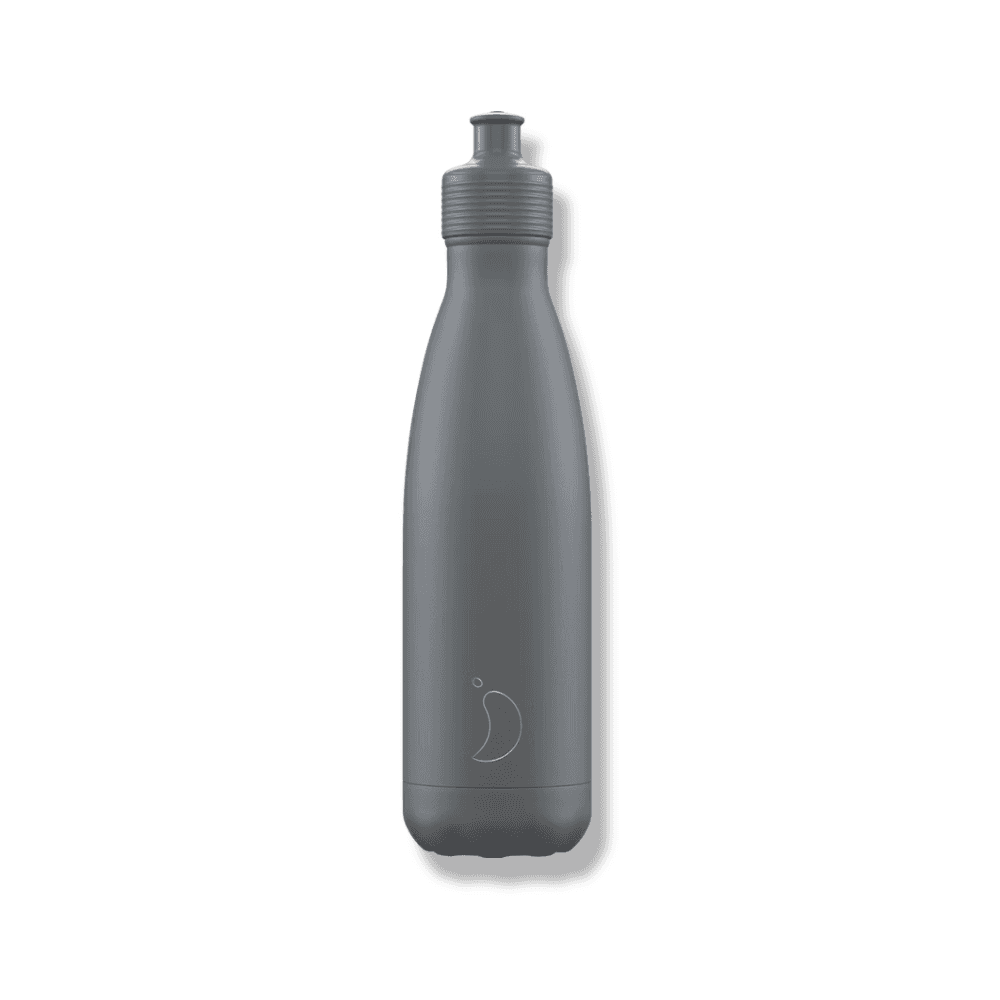 Sports Bottle 500ml Monochrome Grey