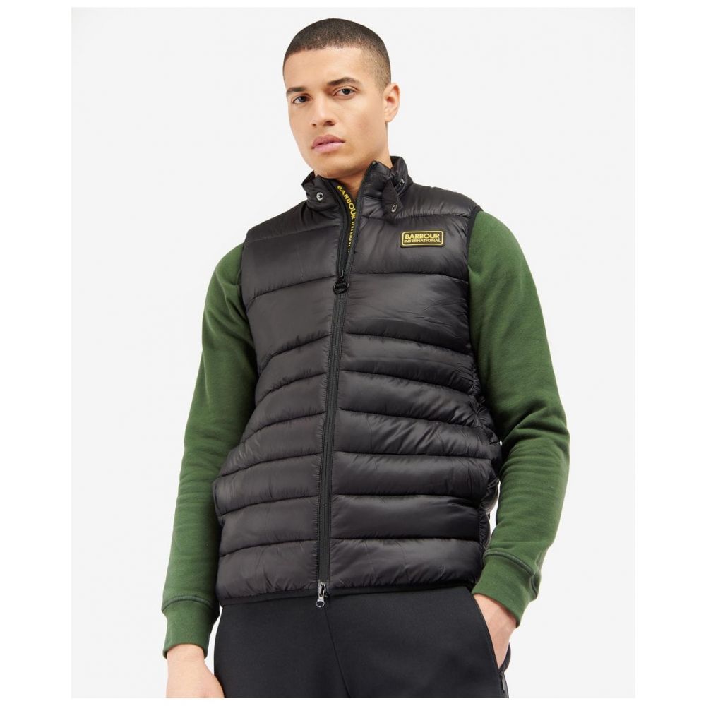 Barbour International Essential Quilted Gilet MGI0151