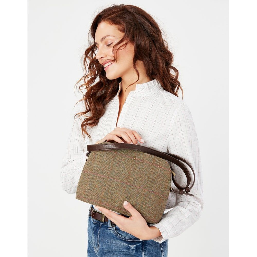 Joules Adeline Dome Tweed Cross Body 215136