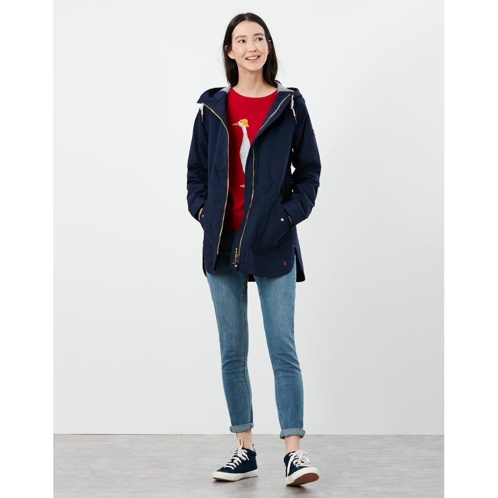 Joules shoreside sales coat navy