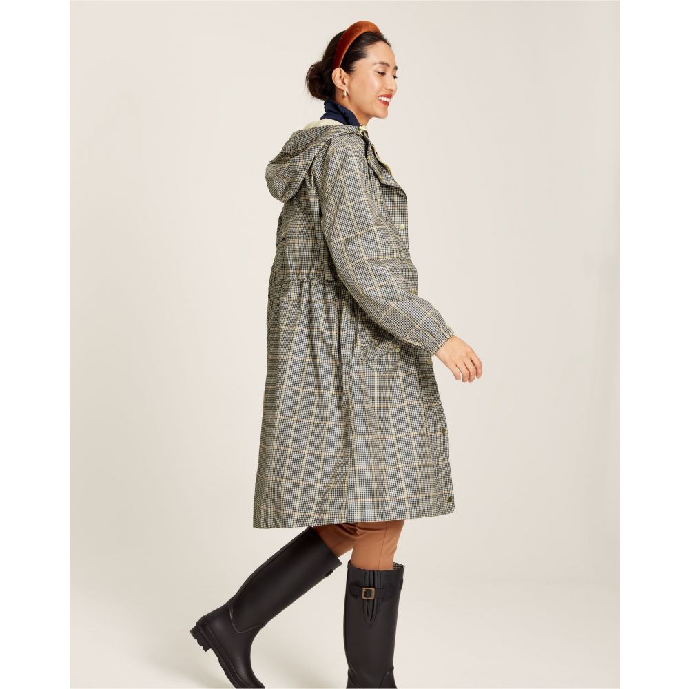 Joules Holkham Packable Printed Raincoat 223704