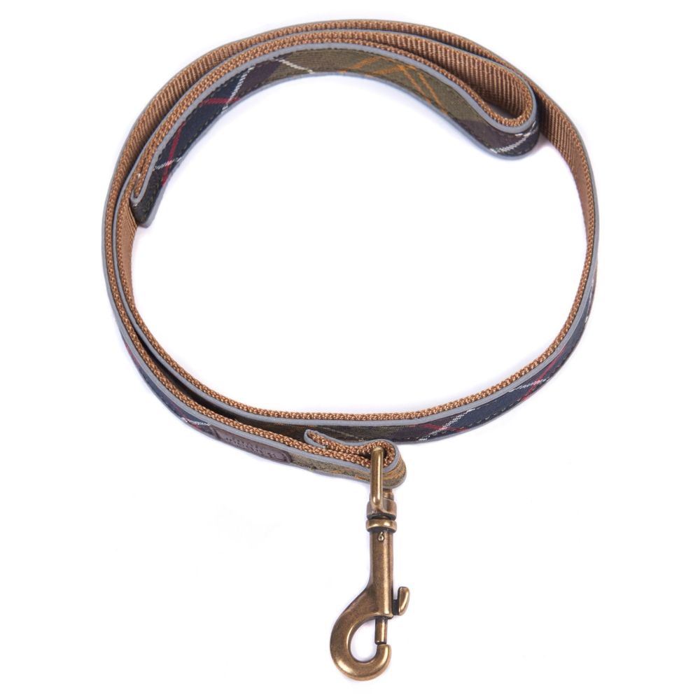 Reflective Tartan Dog Lead