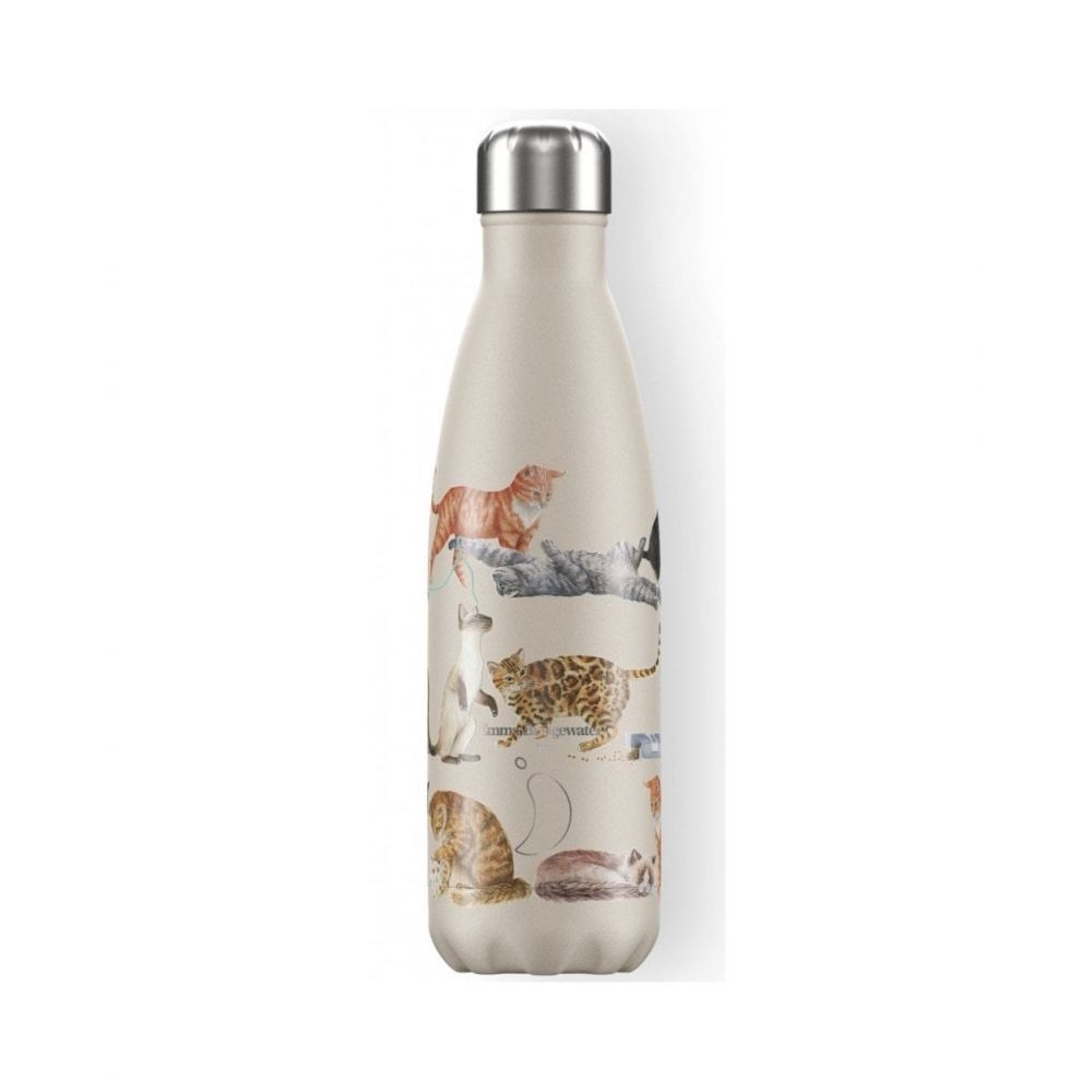 Chilly's Bottles Emma Bridgewater 500ml Cat Bottle B500EBCAT