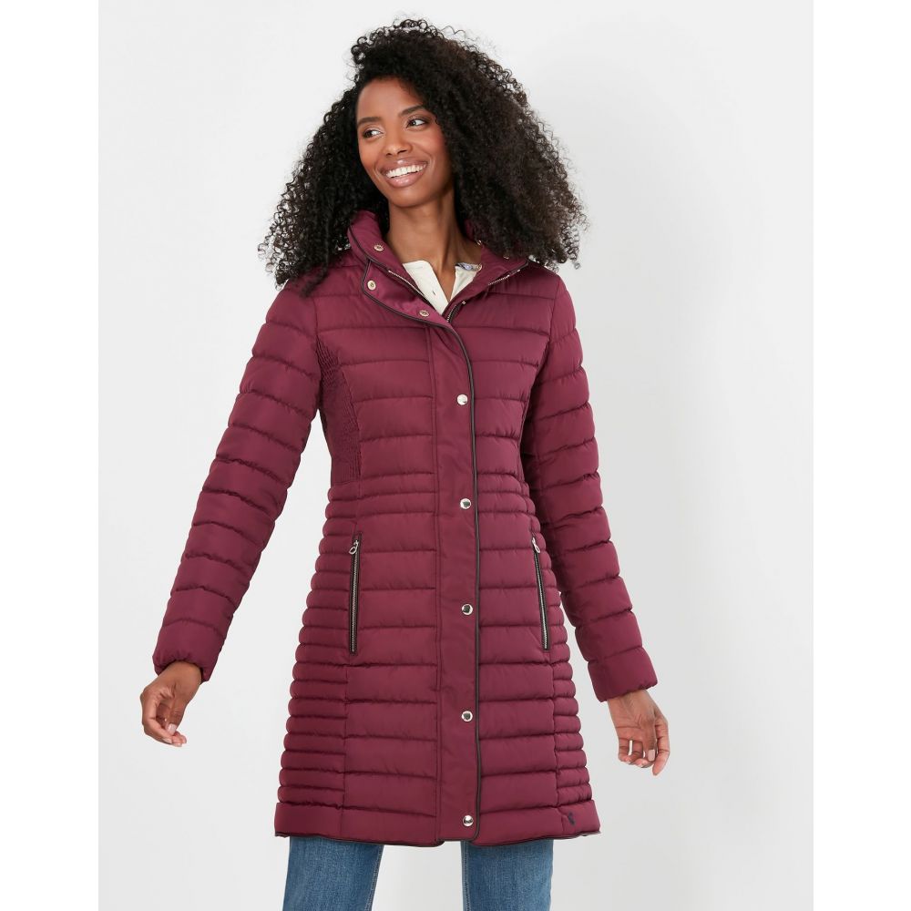 Joules Cherington Showerproof Longline Padded Coat 214361