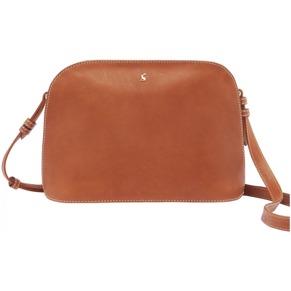 Joules Langton Dome Leather Cross Body Bag Country Edit